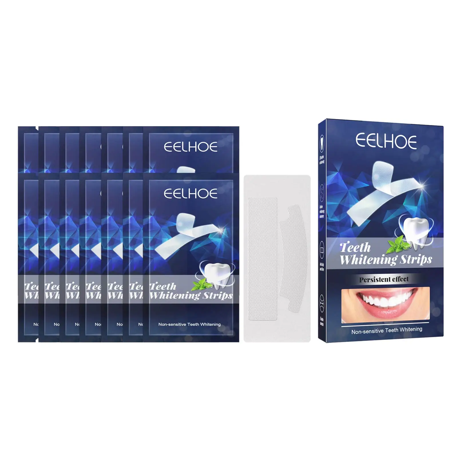 

Полоски для профессионального отбеливания зубов White Teeth, 30 минут