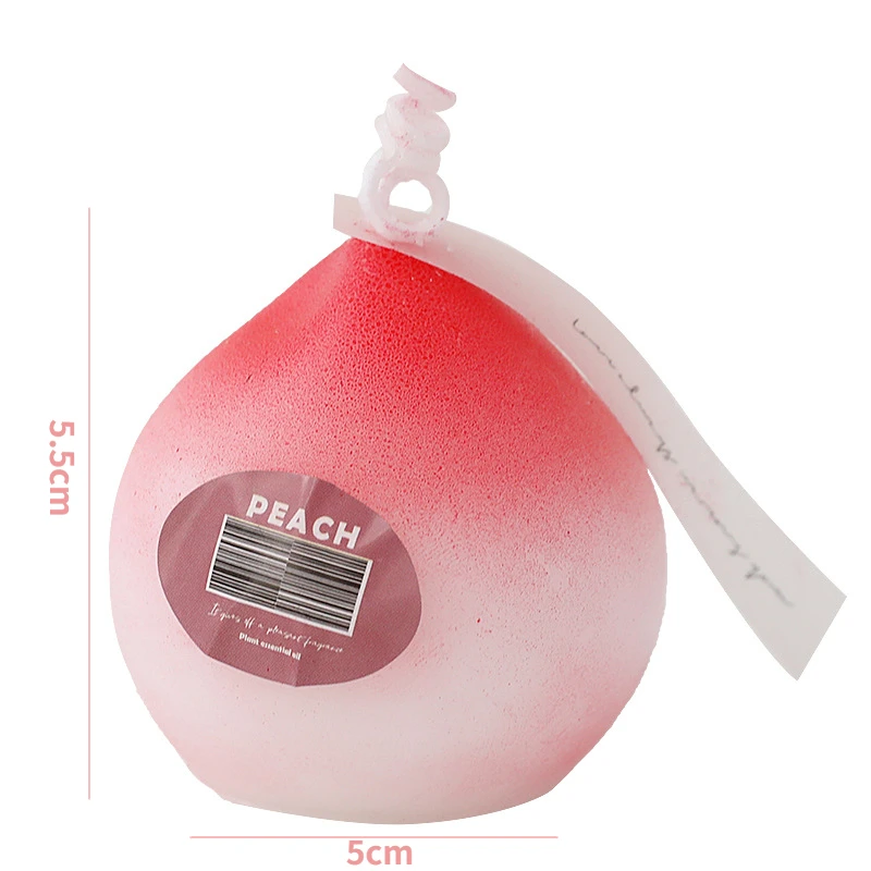 Персиковые ароматизированные свечи домашние украшения подходят для дня