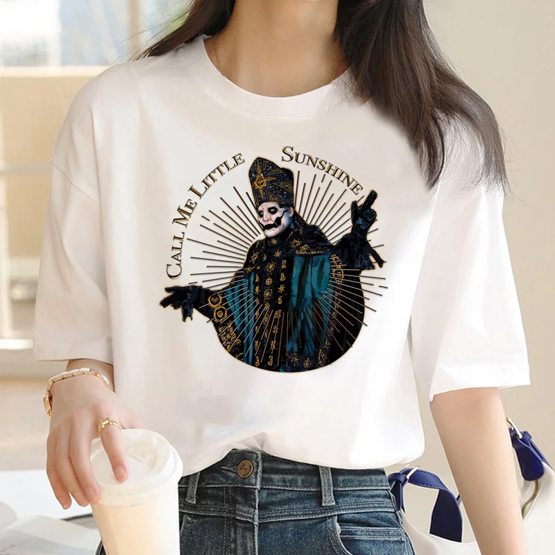 Футболка мужская с принтом группы ghost y2k