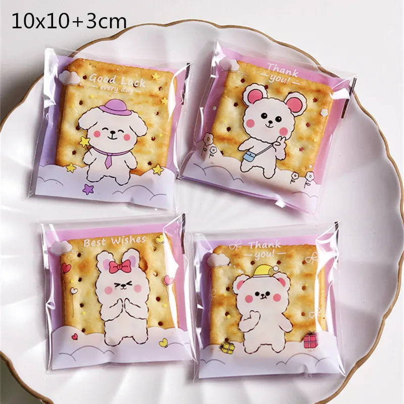 

Пластиковые подарочные пакеты You and Me с мультяшными животными