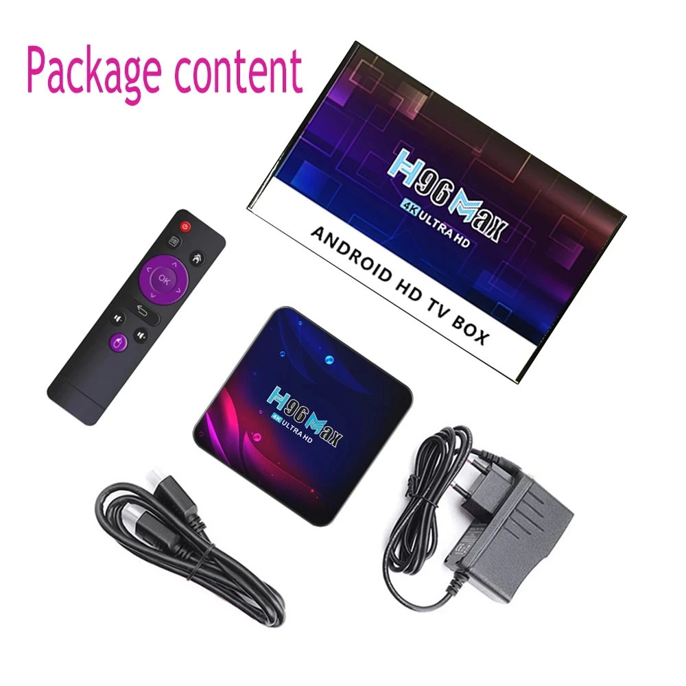 Приставка Smart TV Box 7T bovv H96 Max V11 Android 11 0 UHD 4K медиаплеер RK3318 2 4G/5G двухдиапазонный WiFi BT4.0