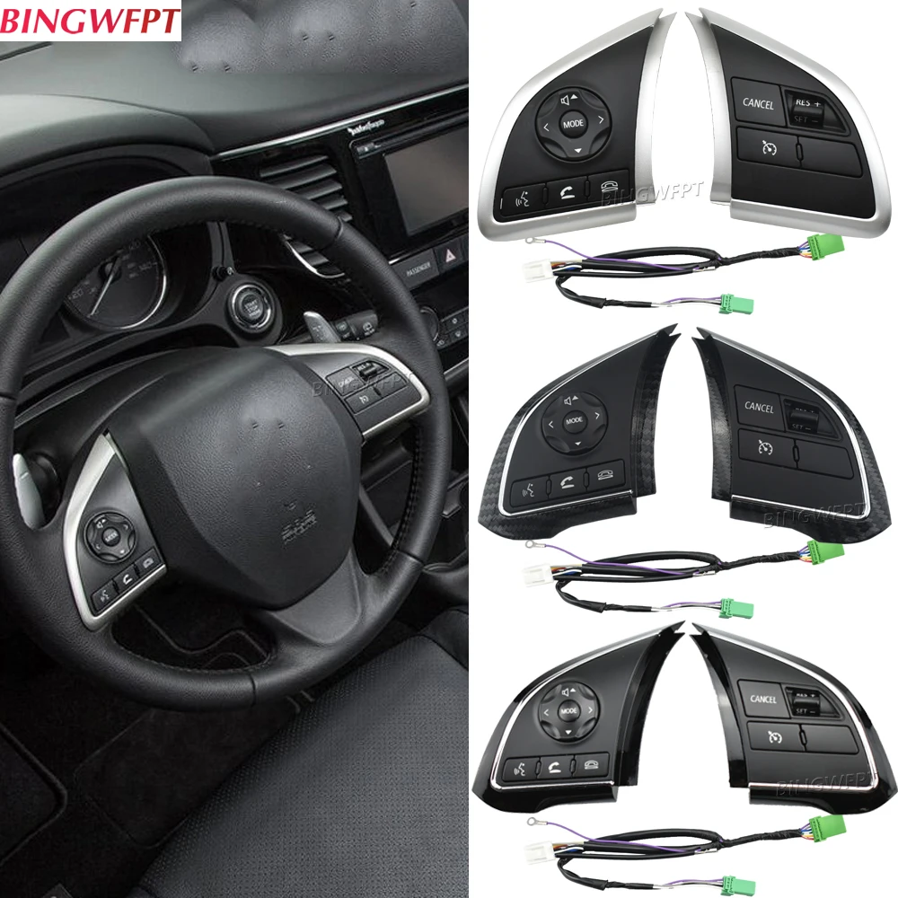

NEW Cruise Control Switch Steering Wheel Button For Mitsubishi Outlander 3 2013-2019 Xpander Strada Trito Eclipse Cross Sportero