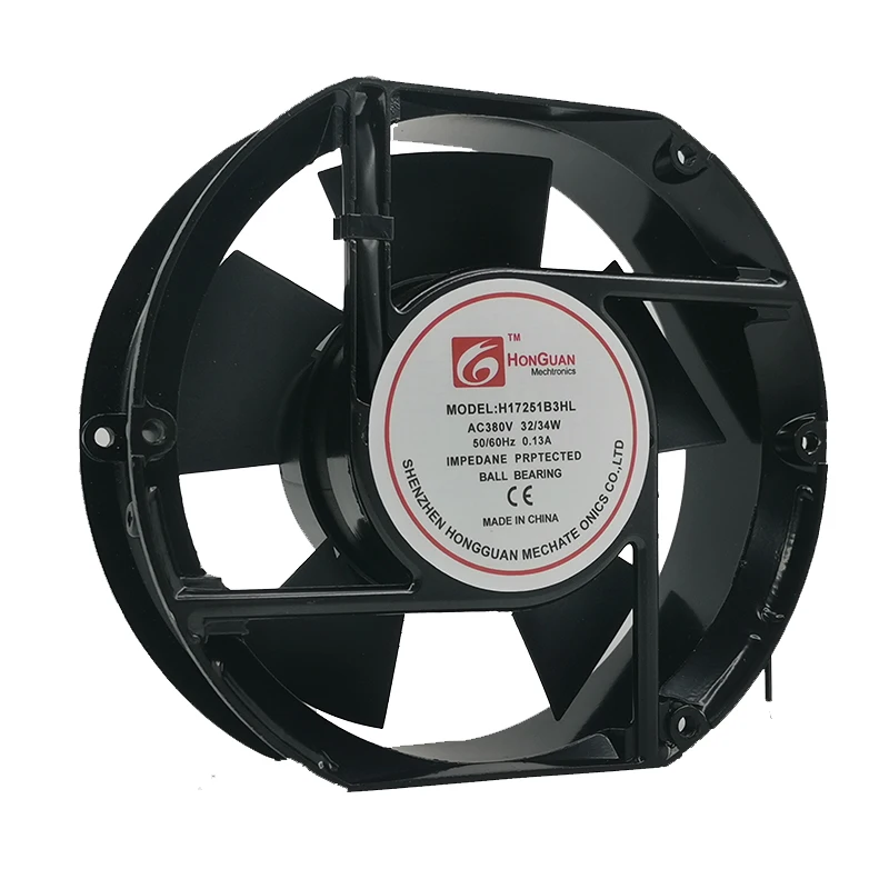 Новый вентилятор Hongguan HA1751b3hl 17251 AC 380V 220V охлаждающий