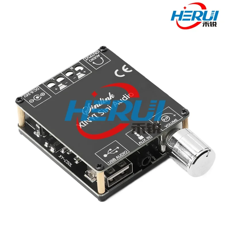XY-C50L 50 Вт * 2 стерео Bluetooth цифровой усилитель мощности плата двухканальный