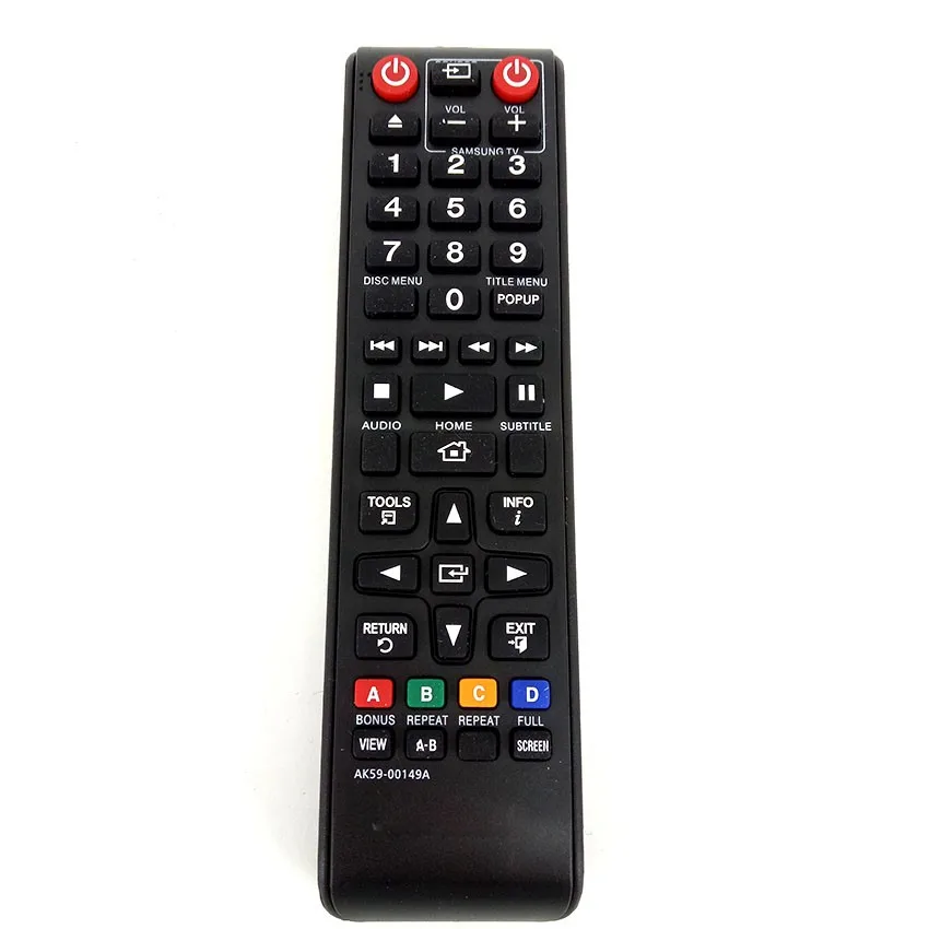 

New Remote Control AK59-00149A AK59-00171A DVD BluRay for Samsung for BD-F5100 BD-FM51 BD-FM57C BD-H5100 BD-F5500 BD-JM59