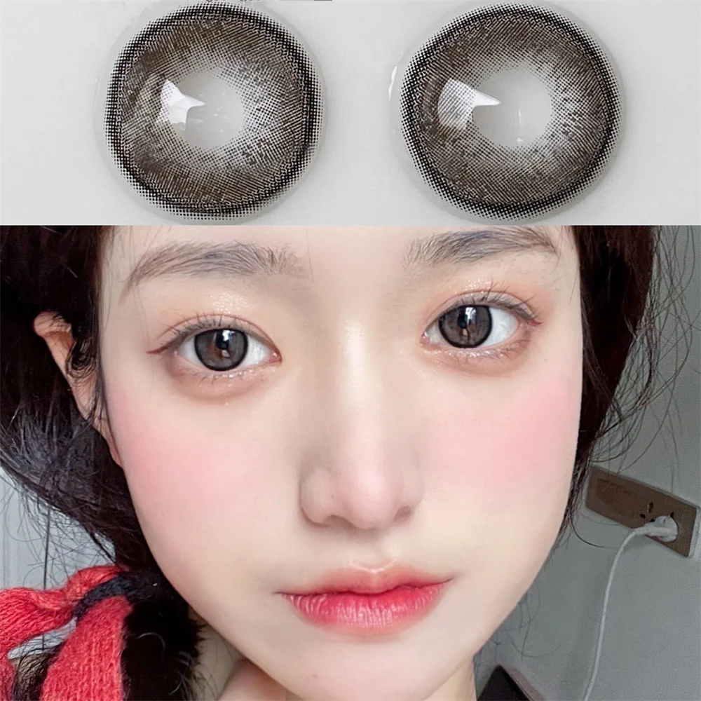 Xiaoheichai Black Cloud маленькие красивые контактные линзы для глаз косметические цветные