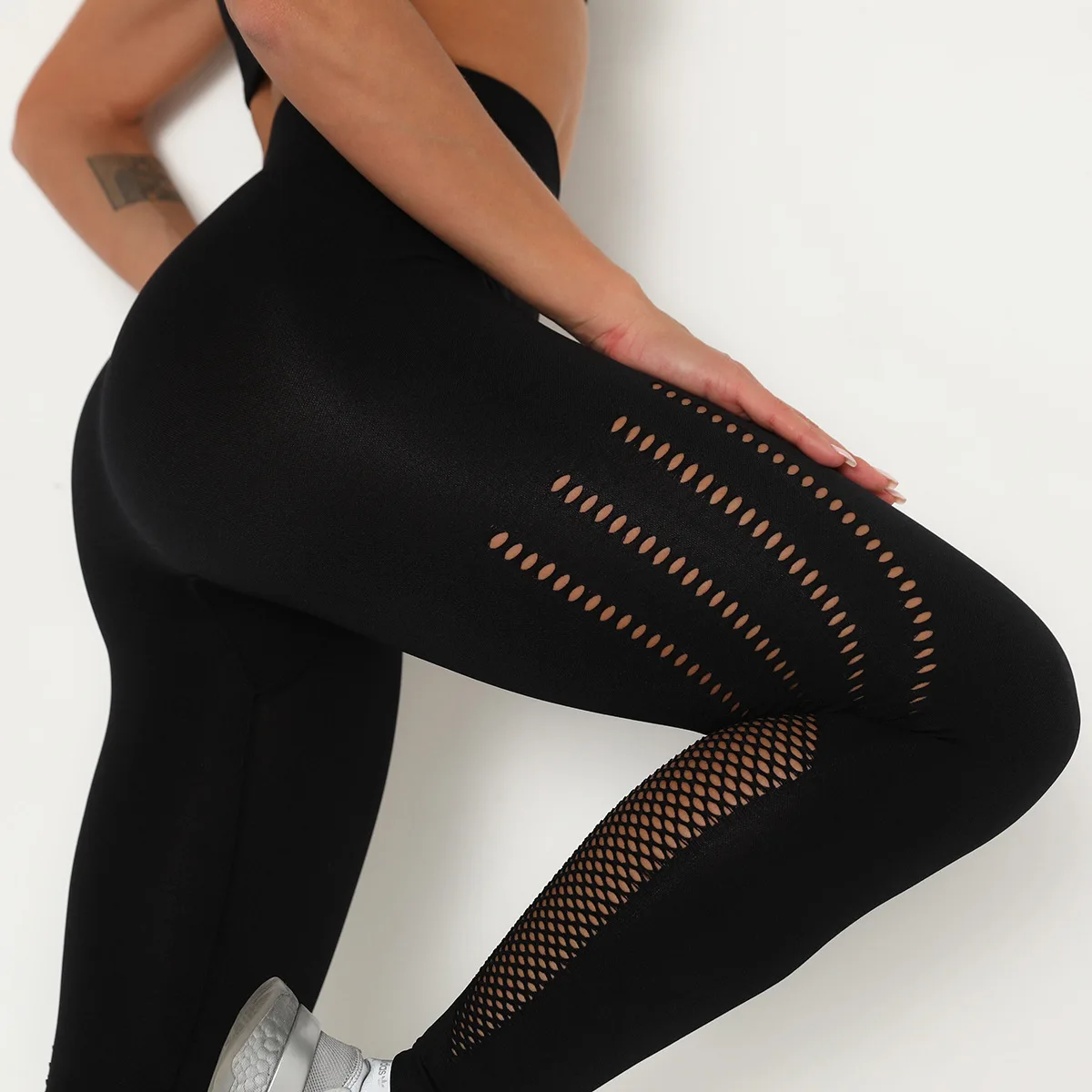 

Yoga Pants High Waisted Gym Leggings Sport Women Fitness Seamless Female Legging Tummy Control Running Training Tights