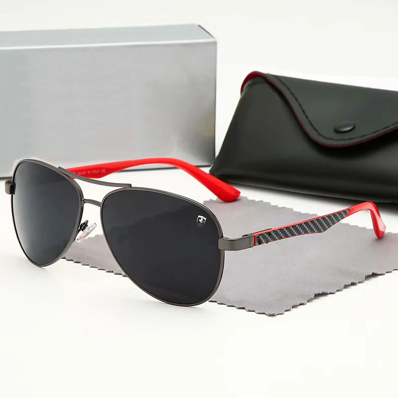 

Men's Classic Polarized Pilot Sunglasses Women Retro Outdoor Designer Driving Glasses Unisex UV400 Original box Brand Glasses