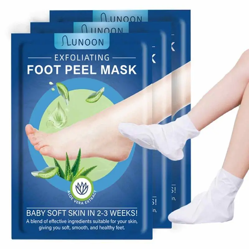 

Средство для удаления омертвевшей кожи ног увлажняющие носки для педикюра отшелушивающие маски для ног маска для пилинга ног спа НОСКИ