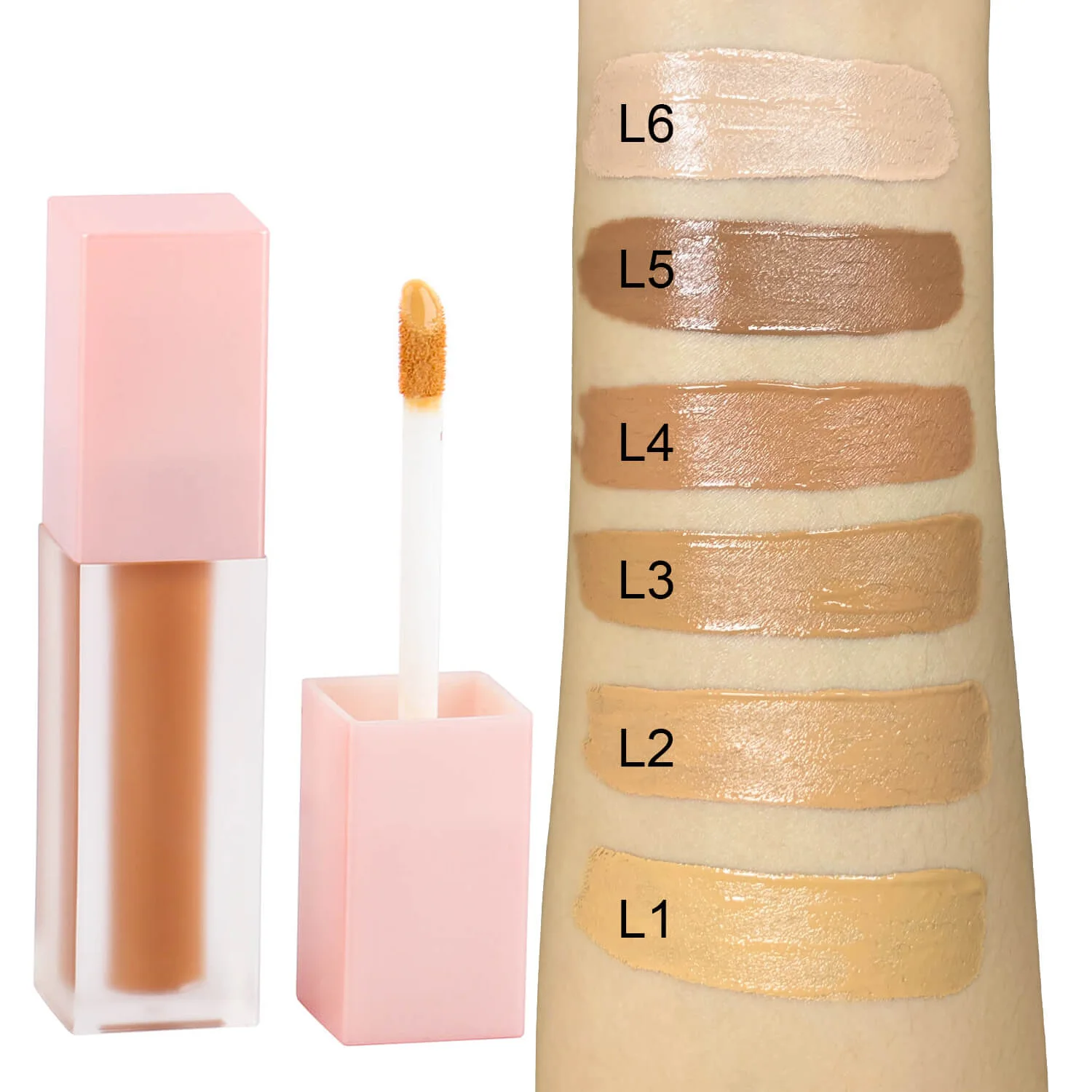 Жидкий консилер с полным покрытием фирменная торговая марка Водонепроницаемый