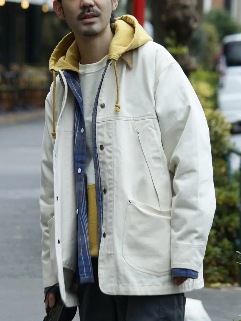 Оригинал! Заказы экспортируемые в Японию. Джинсовая полевая куртка Purple Label 24ss с