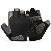 1 pair hot bike cycling gloves fitness gloves sports outdoor riding half finger gloves men women sunscreen breathable