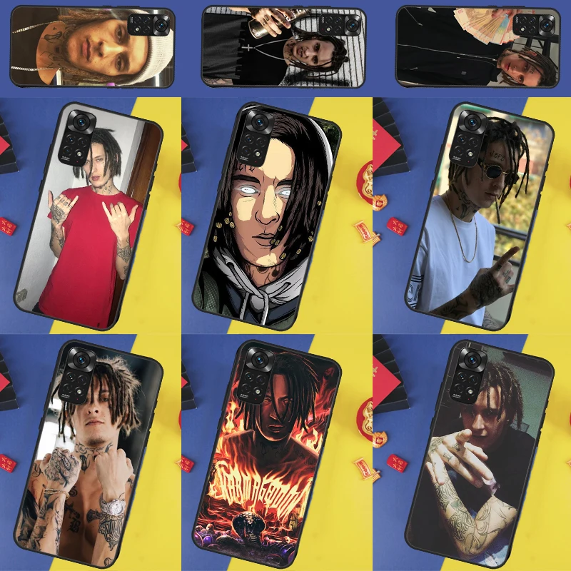 Чехол Kizaru Rapper Russia для Xiaomi Redmi Note 9 10 11 12 13 14 Pro 9S 10S 11S 12S 14C 10C 12C 13C Cover