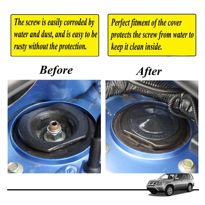 4 шт. передняя крышка Подвески крепление верхняя Водонепроницаемая 54330ED000 C11 для