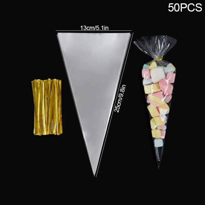 

Прозрачные пластиковые пакеты для конфет ZQNYCY