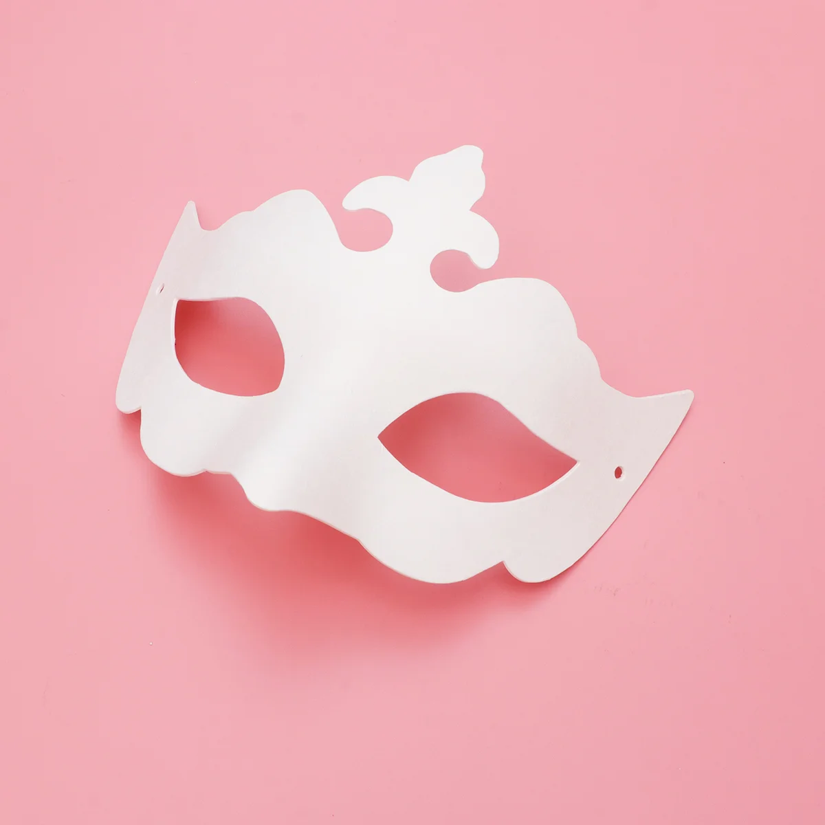 

Cat Paper Animal White Masqueradekitsune Cosplay Diy Plain Decorating Wolf Fox Kids Face Cover