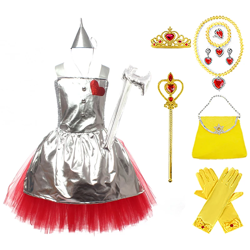 Женский костюм для косплея комплект из колье браслета кольца и сережек