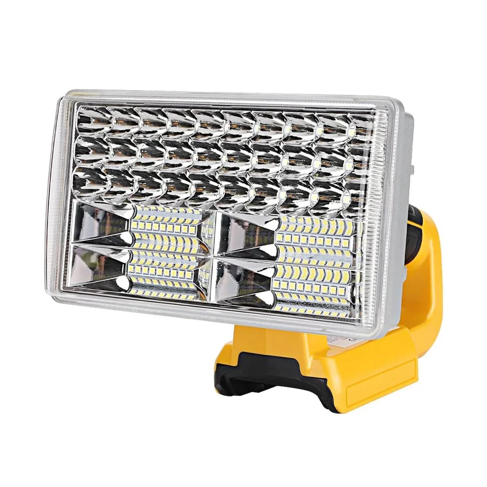 

Светодиодный рабочий фонарь для Dewalt, 18 В, литий-ионный аккумулятор, яркий ручной фонарик, уличный светильник для рабочей площадки, кемпинга, прожектор 3/5/8/9 дюймов