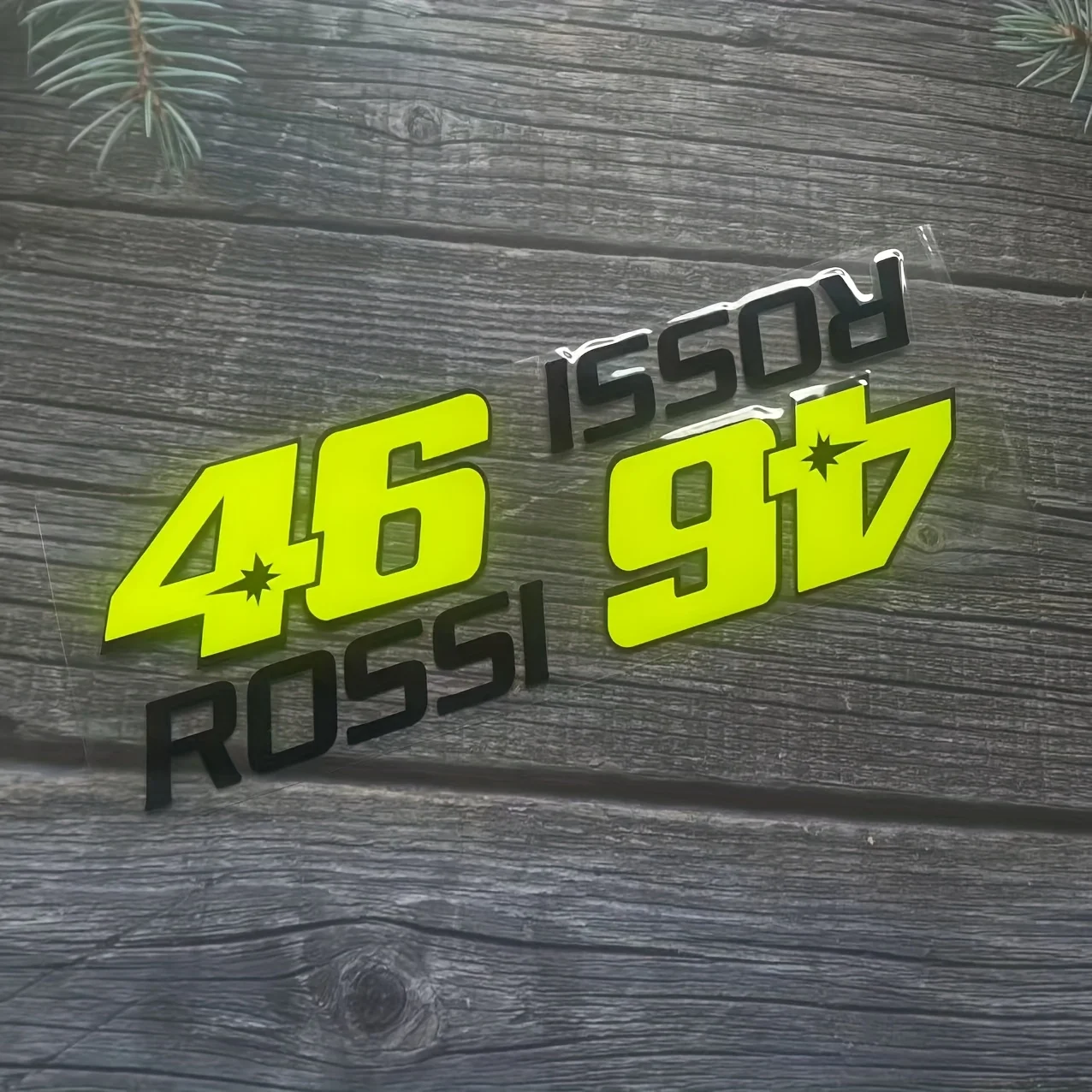 

1 шт. Rossi 46/94 и наклейки на мотоцикл «THE DONKEY» — гоночные - тематические наклейки для декора велосипеда