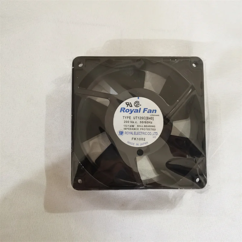 UT125C[B40] 12038 200V 15/14W полностью металлический вентилятор, 6 месяцев гарантии