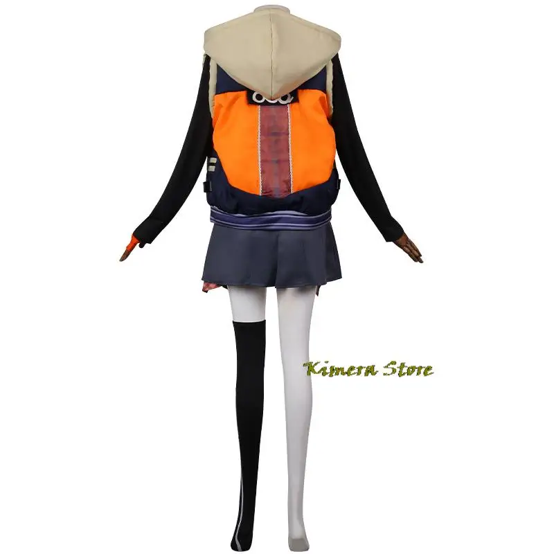 Костюм для косплея Game Zenless Zone Zero Belle Wise парики модный костюм топ шорты одежда