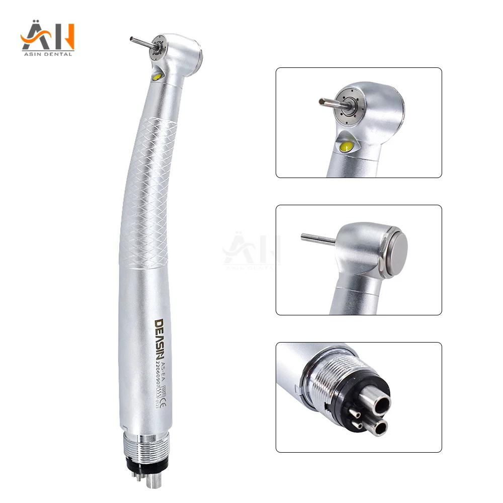 

coxo dental handpiece 2/4holes Self-powered Air Turbine Dental Led High Speed Handpiece with E Generator Dentistry tools