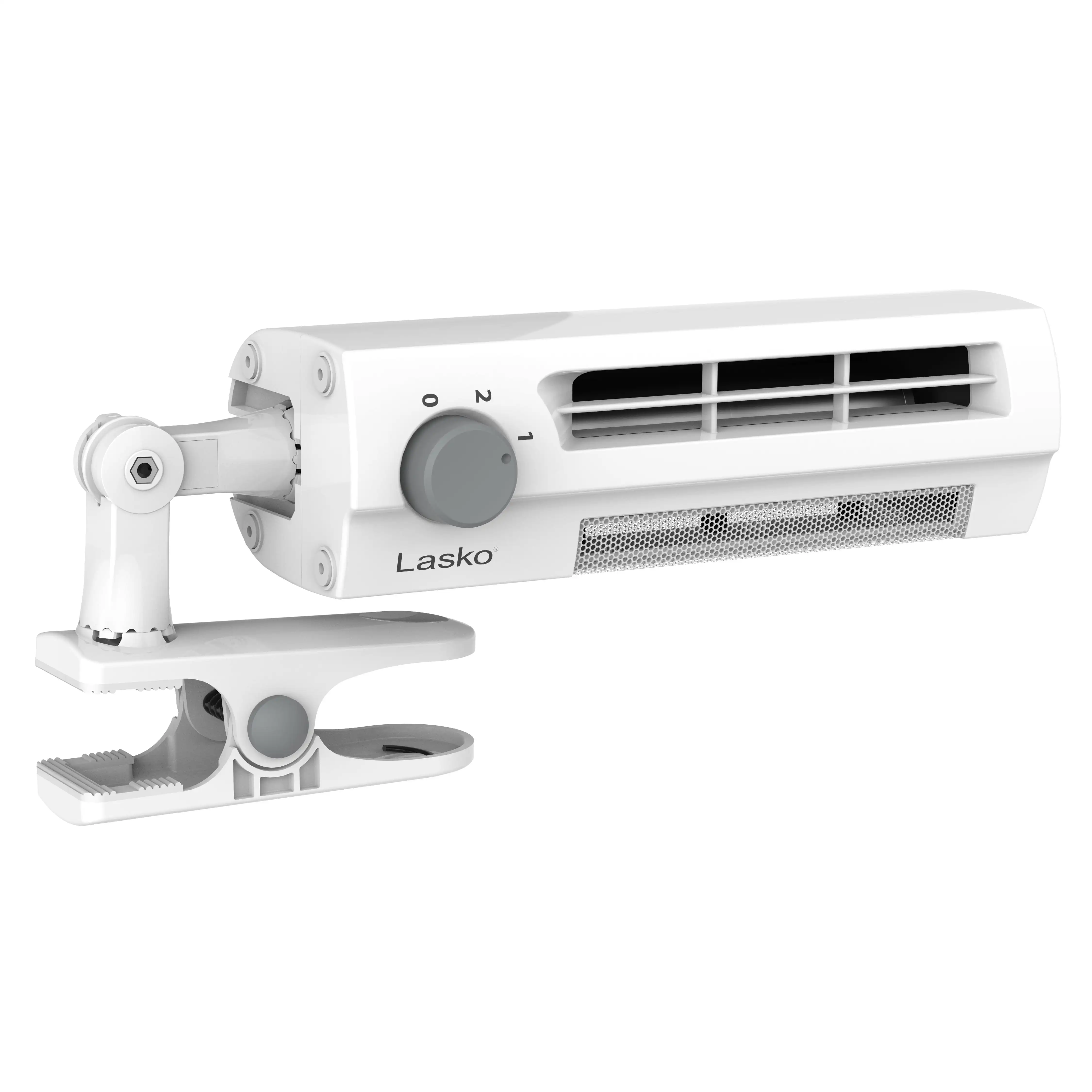 

10" Clip Stik Desk Ultra-Slim 2-Speed Table Fan, 4006, White