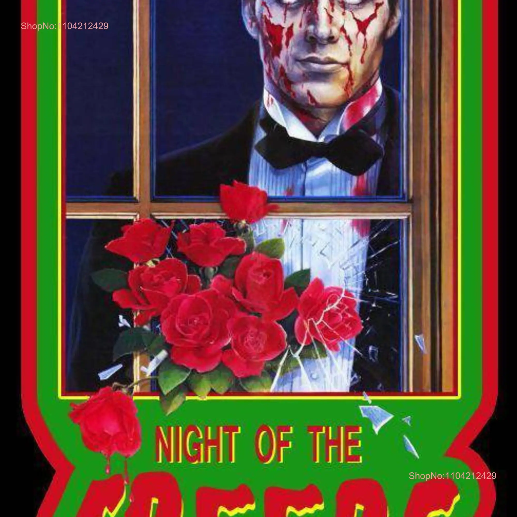 Футболка в стиле ретро Night of the Creeps 80-х с длинными или короткими рукавами от