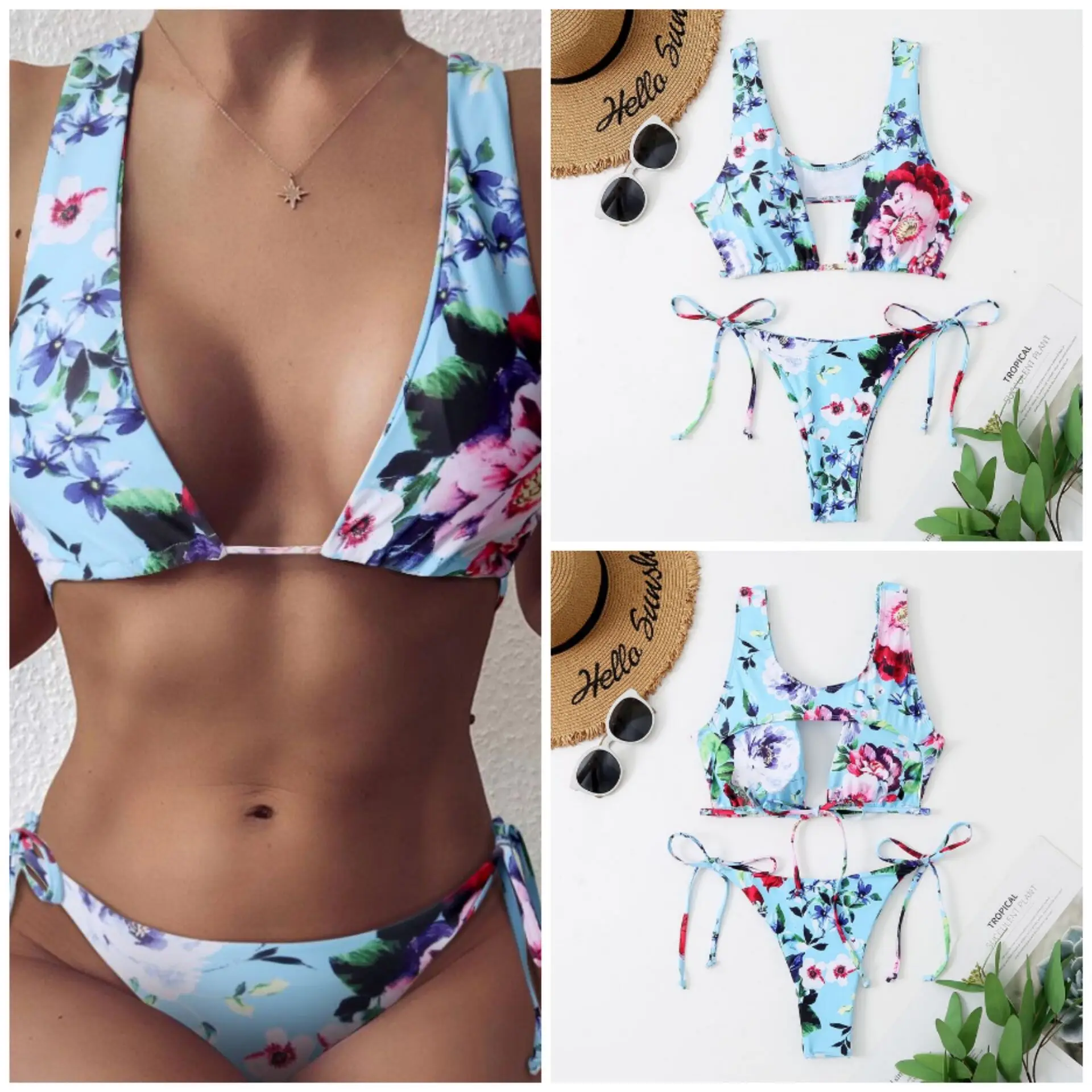 Bikini Suits Swimwear Women Sexy Print Bikini Ladies Swimsuit Swimwear Women 2022 Beach Vacation Swiming Suits