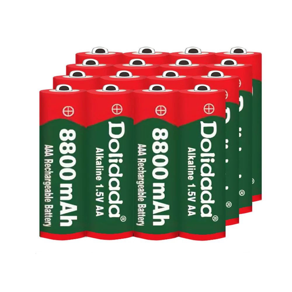

1-20PCS Brand 1.5VAAA rechargeable battery 8800mah AAA 1.5V New Alkaline Rechargeable batery for led light toy mp3 Free shipping