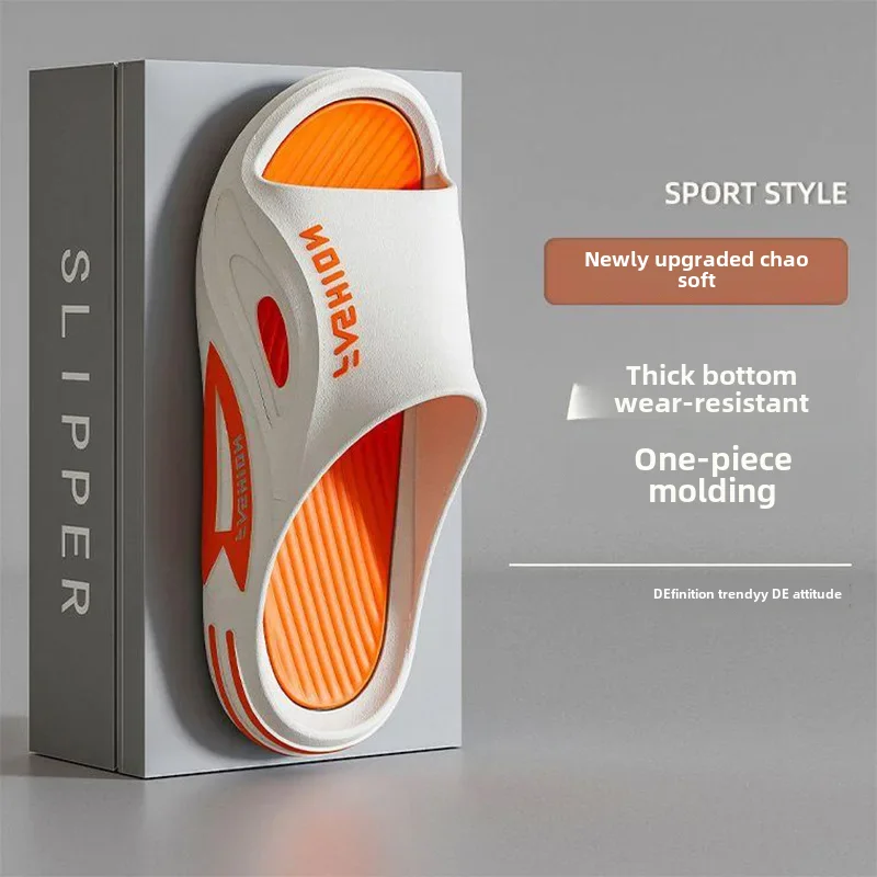 Мужские летние тапочки 2024 спортивная верхняя одежда для вождения автомобиля