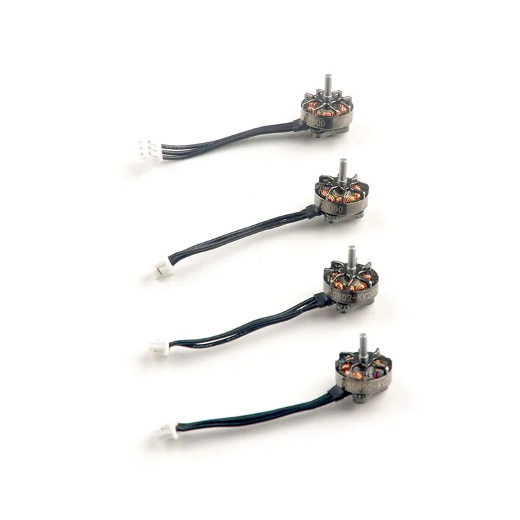 4 шт. HappyModel RS0802 KV20000 1S бесщеточный двигатель для беспилотных дронов FPV Freestyle Mobula7 HD
