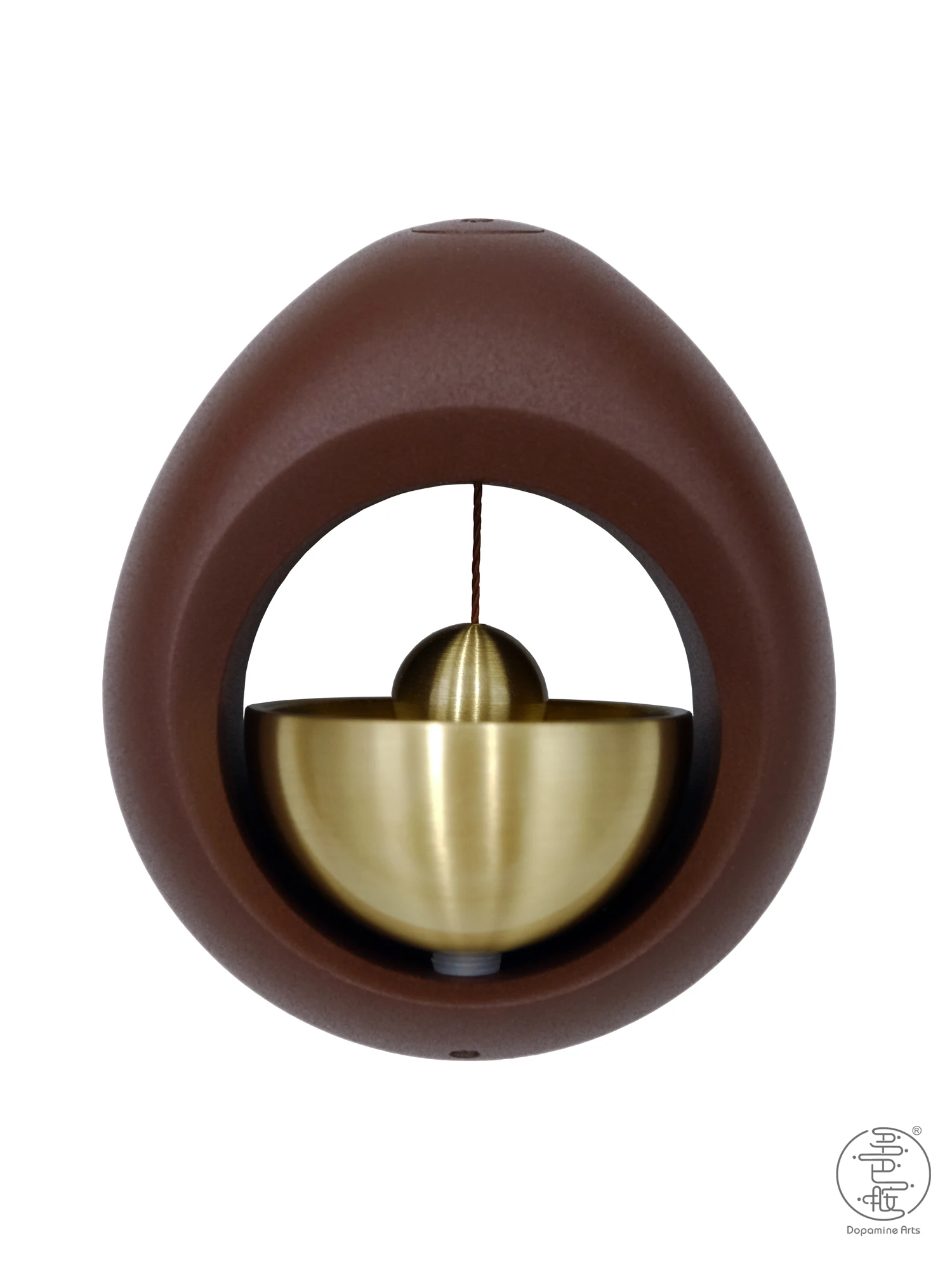 

Japanese Style Door Suction Wind Chimes Metal Handmade Copper Bell Refridgerator Magnets Housewarming Gift Entrance