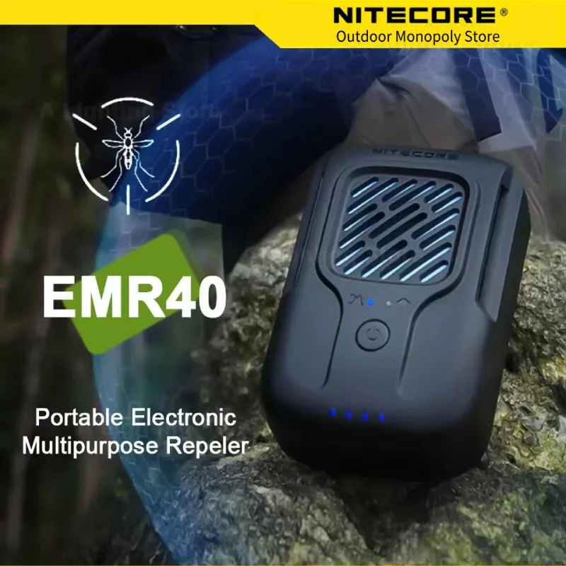 Портативный диспенсер для комаров NITECORE EMR40 электронный дозатор благовоний