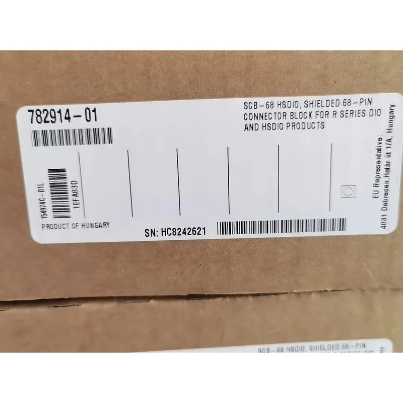 Шифная распределительная коробка NI SCB-68 HSDIO серия 2914-01 R и устройства 78