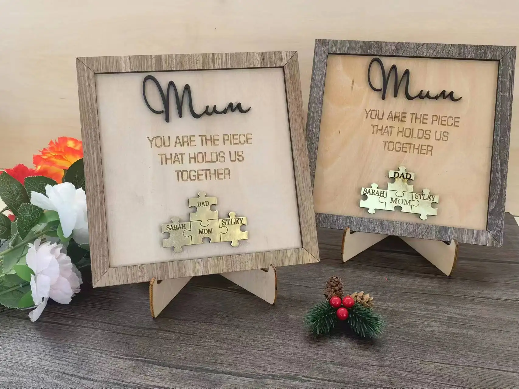 Mother's Day Favors Custom Names 
