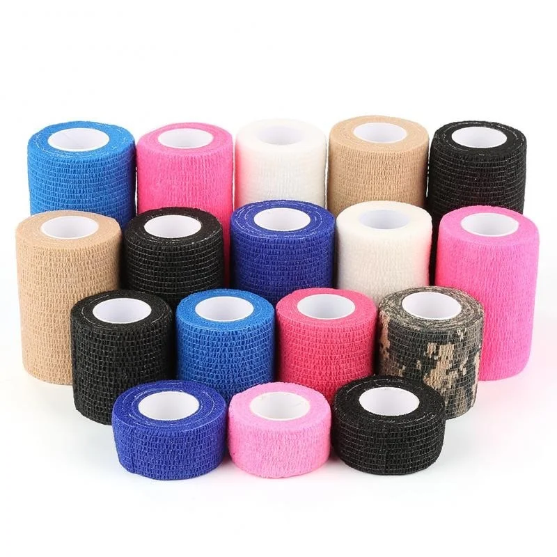 

Military Bandage Therapy Gauze Tape Survival Kit First Aid Safety Tool Self Adhesive Elastic Outdoor Hiking Camping