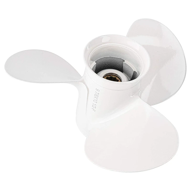 Подвесной лодочный мотор с пропеллером для Yamaha 20Hp 25Hp 9 7/8X10 1/2 20 25 30 винт 3 лопасти 10