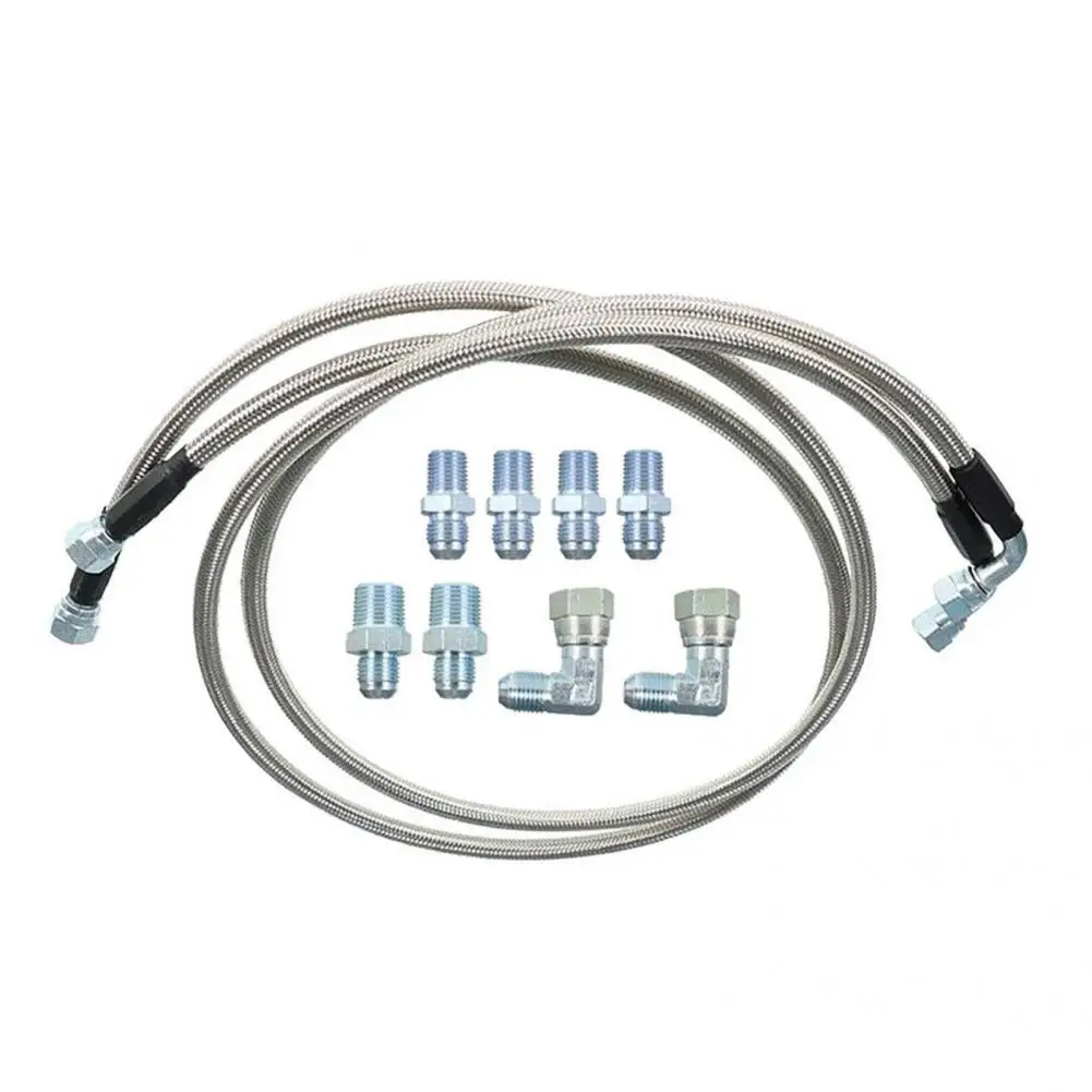 

1 Set Excellent Wear Resistant Cooler Hose Fittings Anti Corrosion Impact Resistant Cooler Hose Fittings