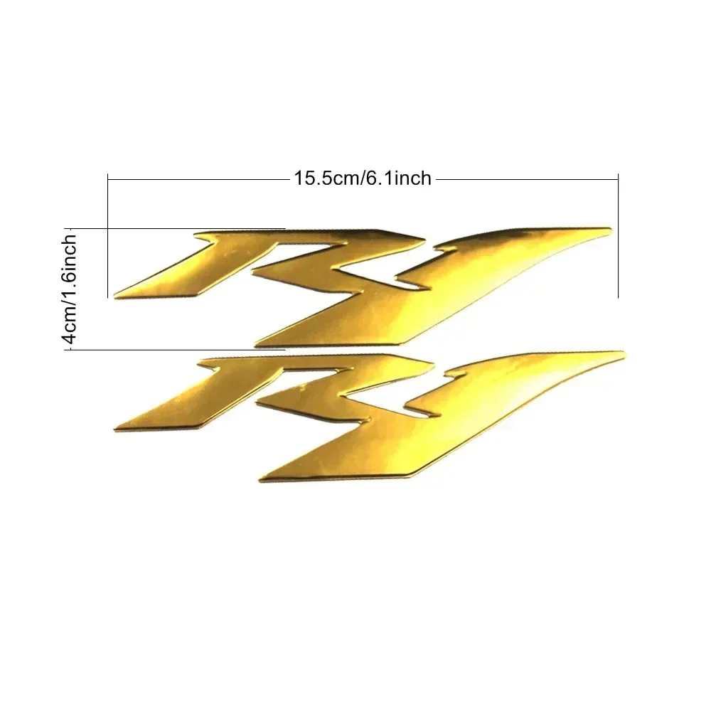 Для Yamaha YZF-R1 YZFR1 2001 2002 2003 2004 2005 3D эмблема мотоцикла наклейка на бак колесо R1 мягкая