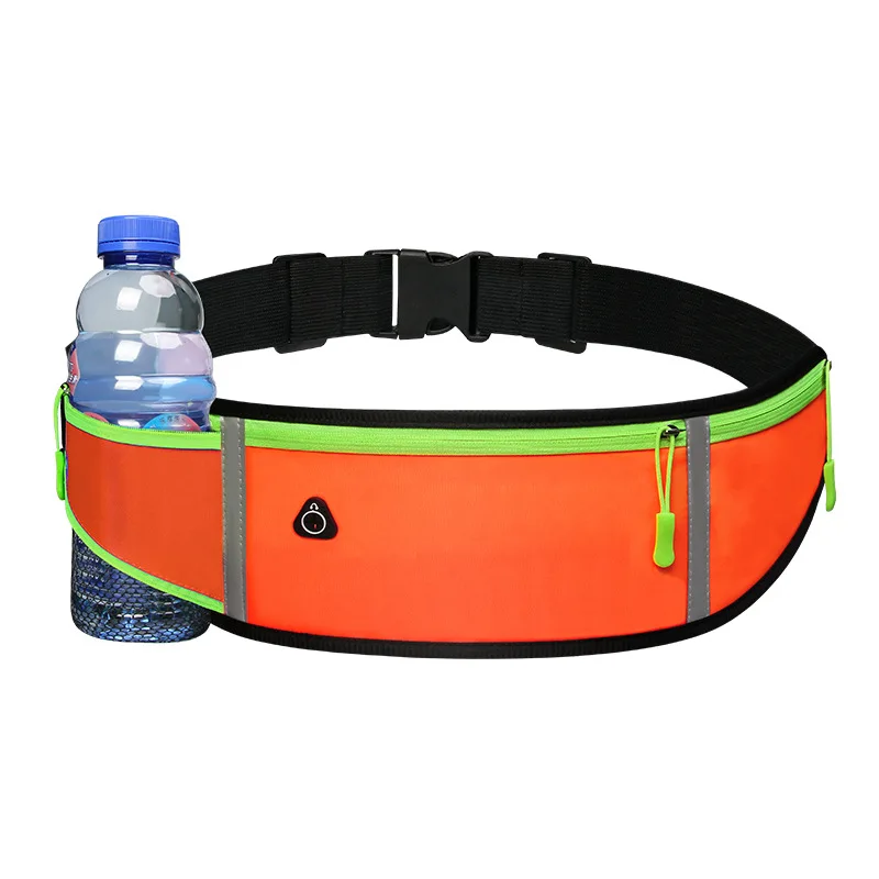 Stylish Sport Running Waist Bag For Women Men Waterproof Gym Bag Safty Reflective Tape Cycling Phone Case Running Belt