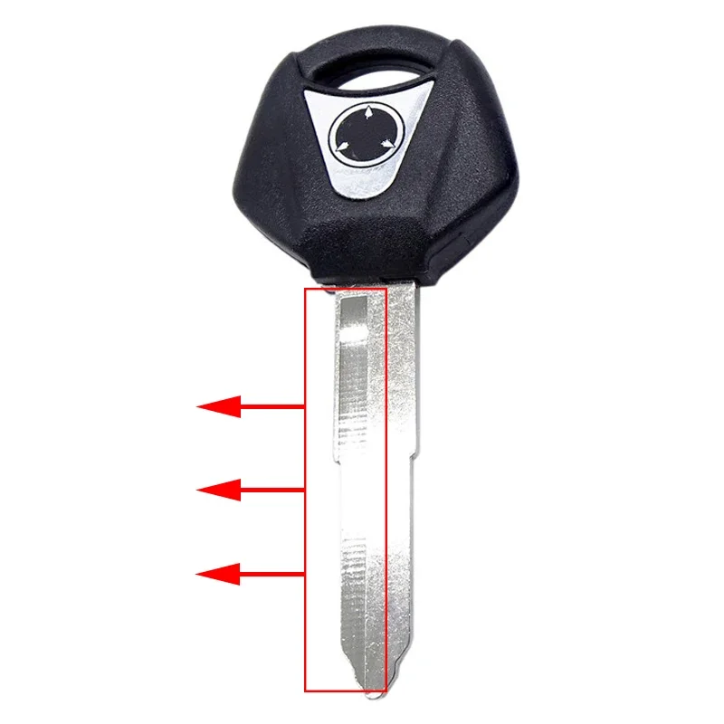 

1 шт., 43 мм, подходит для YAMAHA YZF XJR1300 FJR1300 MT09 MT07 XJ6 TMax FZ6 FZ8 R3 R1 R6, мотоциклетный необрезанный лезвие, пустой ключ, эмбрион