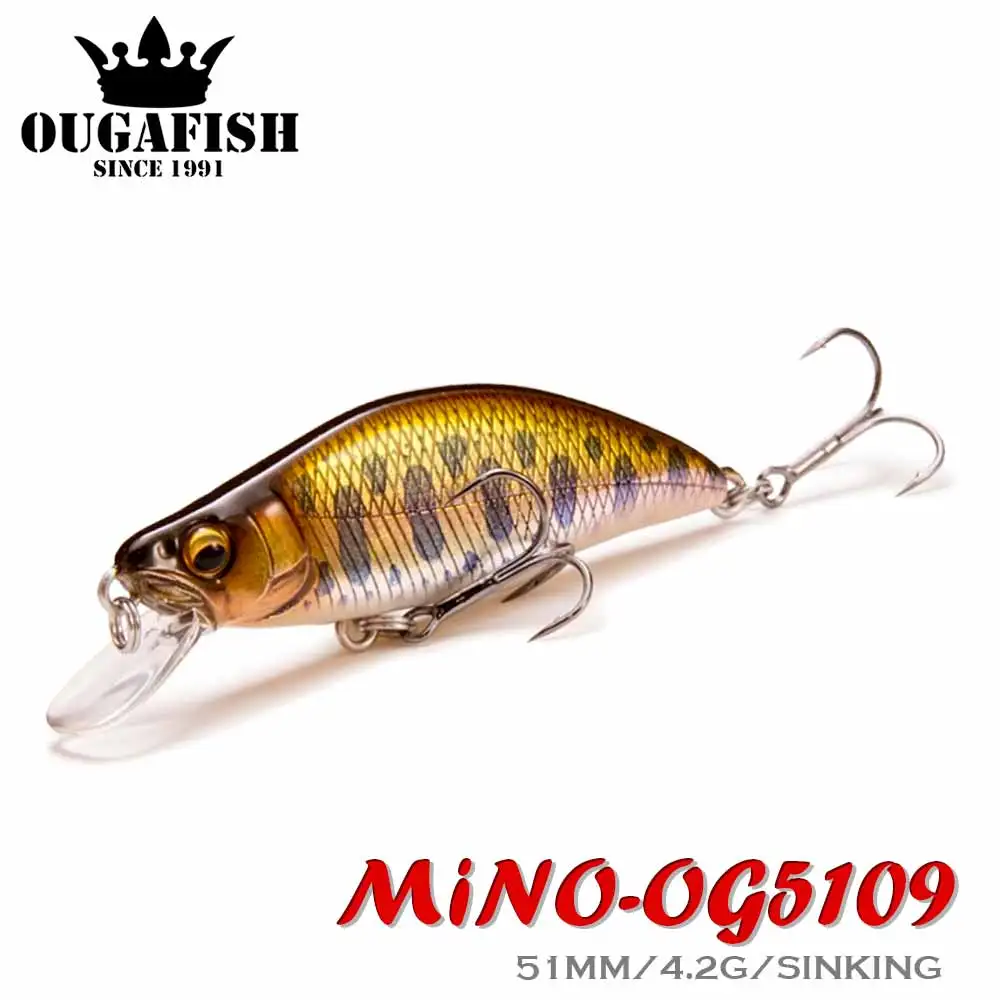 Fishing Accessories Lures Minnow Weights 4G 51cm Sinking Mino Isca Artificial Bait Pesca Wobblers For Blackfish Leurre Tackle