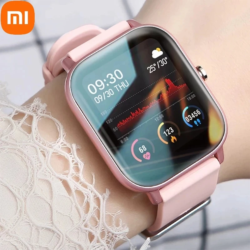 

Xiaomi Bluetooth Call Smart Watch Women Full Touch Bracelet Fitness Tracker Blood Pressure Smart Clock Men Smartwatch Ladies