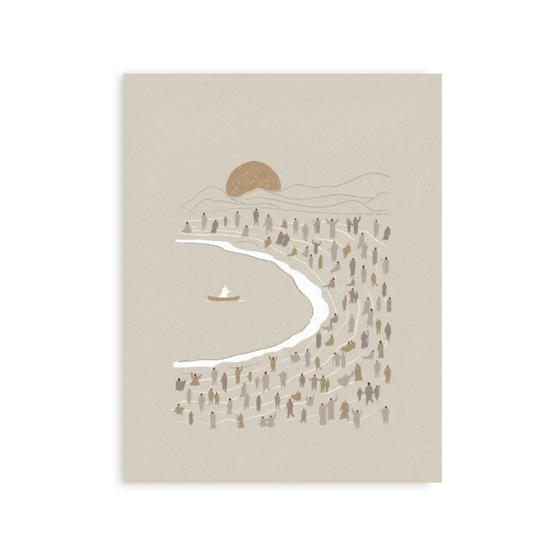 

Художественныйprint Duknow "Иисус исцеляет слепого" на холсте