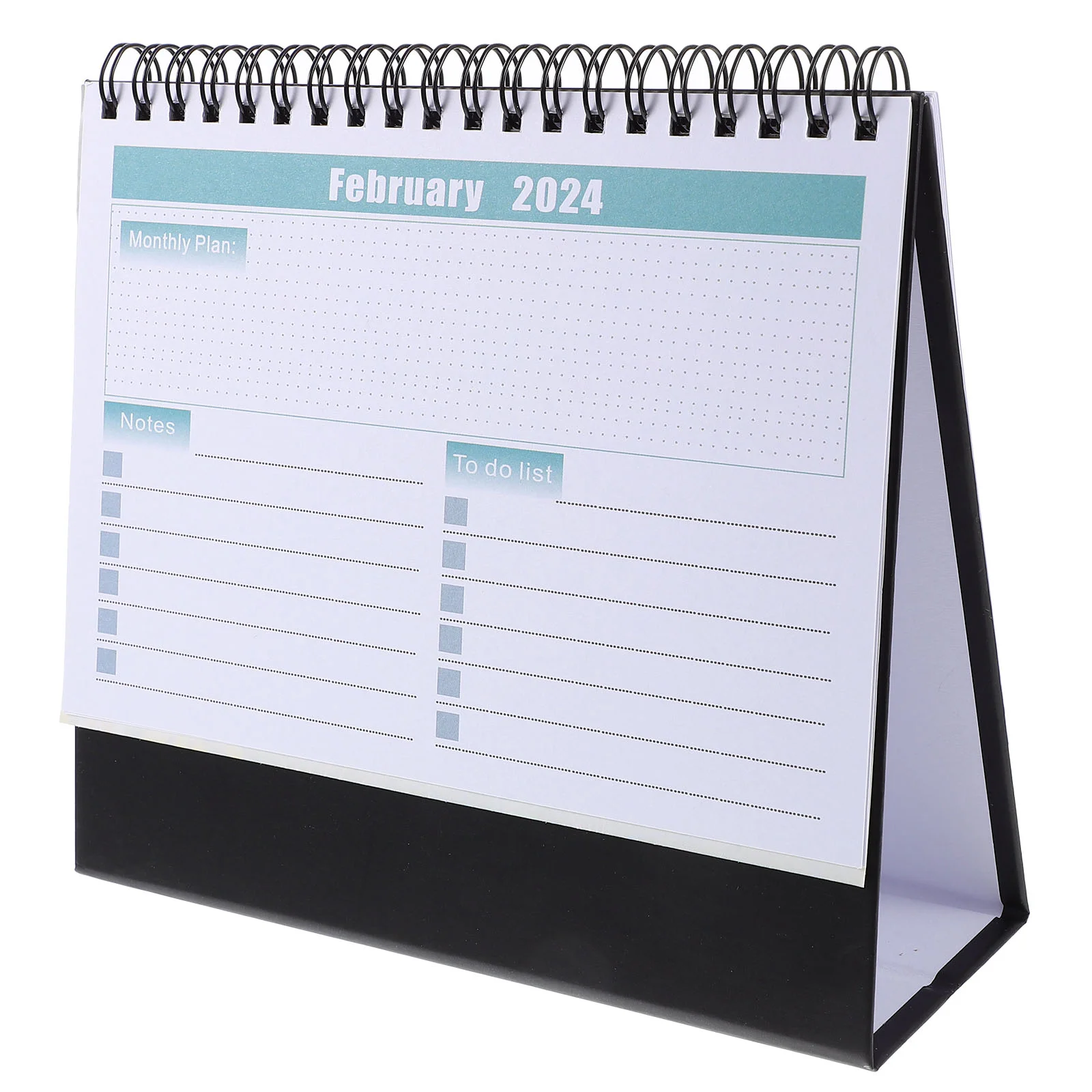 

2024 Desk Calendar Office Monthly Note Calendars Decore Standing Small Vertical Decorative Household Spanish Desktop