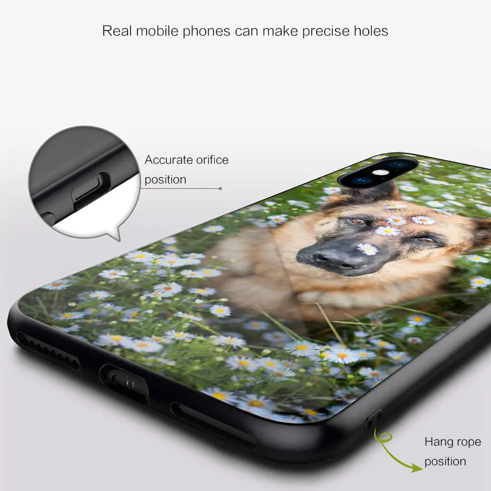 Чехол из жидкого стекла для iPhone 13 11 12 Mini Pro Max XS XR X 7 8 6 Plus SE2 силиконовый чехол чехлы