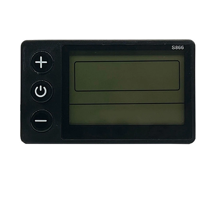 

36V 48V 750W 1000W Three-Mode 12 Tubes Brushless 30A Controller Throttle Brake Kit With LED S866 Display E-Bike Parts