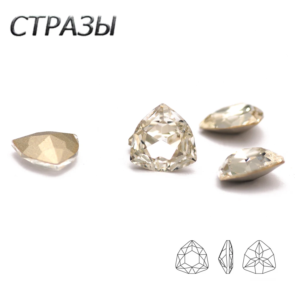 

CTPA3bI New Crystal Clear 5PCS DIY Rhinestones Trilliant Strass Sewing & Fabric Garment Accessories Decoration Glass Diamond