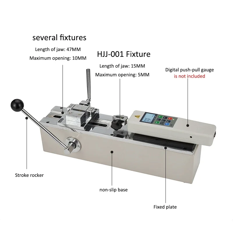 Цифровой двухтактный измеритель силы Пружинный Высокоточная электронная машина